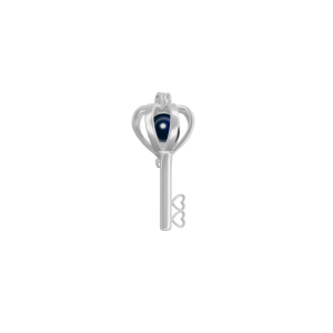 Key w/Hearts Cage Pendant